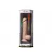 Телесный фаллоимитатор на присоске Real Skin Model 1 - 21 см телесный 