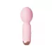 Нежно-розовый мини-wand вибратор для стимуляции эрогенных зон нежно-розовый 