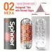 Мастурбатор SPINNER Hexa оранжевый 