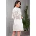 Легкий коротенький халатик Marisia красный L-XL