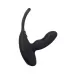 Черный стимулятор простаты Maud с вибрацией черный 