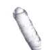 Прозрачный двухсторонний фаллоимитатор Double Dildo - 40 см прозрачный 