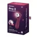 Сливовый вакуум-волновой клиторальный вибростимулятор Pro 2 Generation 3 with app control сливовый 