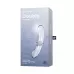 Прозрачный двусторонний стеклянный фаллоимитатор Satisfyer Double Crystal - 19,5 см прозрачный 