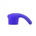 Фиолетовая насадка для wand-вибромассажера Deluxe Silicone G-Spot Wand Attachment фиолетовый 