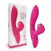 Розовый вибратор-кролик с вакуумной стимуляцией 5’’ Silicone Suction Kiss - 20,3 см розовый 