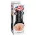 Телесный мастурбатор-вагина в черной колбе Super Luscious Lips XXL телесный с черным 