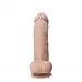 Телесный фаллоимитатор на присоске Real Skin Model 1 - 17,8 см телесный 