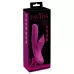 Лиловый вибратор-кролик 4 Function Vibrator - 24 см лиловый 