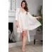 Легкий коротенький халатик Marisia красный L-XL