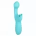 Голубой вибратор-кролик Rechargeable Butterfly Kiss голубой 