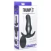 Черная анальная вибропробка Kinetic Thumping 7X Prostate Anal Plug - 13,3 см черный 