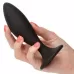 Набор из трех черных анальных пробок Silicone Anal Curve Kit черный 