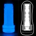 Светящийся в темноте мастурбатор Lumino Play Masturbator Ribbed белый 