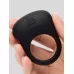 Черное эрекционное виброкольцо Sensation Rechargeable Vibrating Love Ring черный 