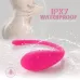 Ярко-розовый гладкий вагинальный виброшарик Ruby ярко-розовый 