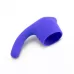 Фиолетовая насадка для wand-вибромассажера Deluxe Silicone G-Spot Wand Attachment фиолетовый 
