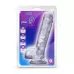 Прозрачный фаллоимитатор Hearty N’ Hefty - 22,9 см прозрачный 
