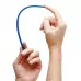 Набор из 3 синих силиконовых уретральных расширителей Invasion Silicone Urethral Sound Trainer Set синий 