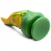 Фантазийный фаллоимитатор в форме щупальца Monstropus Tentacled Monster Silicone Dildo - 21,6 см зеленый с желтым 