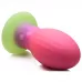 Розовая пробка-яйцо XL Xeno Egg - 17,6 см розовый 