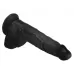 Черный фаллоимитатор Beefy Brad 9’’ Dildo with Balls - 22,4 см черный 