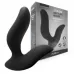 Черный вибромассажер простаты 3,5’’ Curve P-spot Massager - 12 см черный 