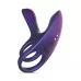 Фиолетовое эрекционное виброкольцо с клиторальной подушечкой Infinity Ignite фиолетовый 
