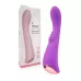 Фиолетовый вибратор для G-стимуляции - 19,1 см фиолетовый 