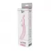 Розовый вибромассажер 2-WAY PLEASER - 21 см розовый 