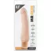 Телесный вибратор Cock Vibe 7 - 21,6 см телесный 