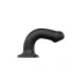 Черный фаллос на присоске Silicone Bendable Dildo L - 19 см черный 