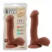 Кофейный фаллоимитатор на присоске Topless Lover - 19,2 см кофейный 