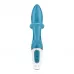 Бирюзовый вибратор-кролик Embrace Me - 21,2 см бирюзовый 
