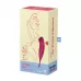 Малиновый вибромассажер Twirling Pro малиновый 