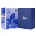 Синяя вибропробка Vibrating Jewel Plug L/XL - 11 см синий 