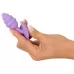 Фиолетовая анальная втулка Mini Butt Plug - 7,5 см фиолетовый 