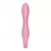 Розовый вибромассажер с функцией расширения Air Pump Vibrator 2 - 20,9 см розовый 