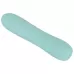 Аквамариновый мини-вибратор Straight Vibrator - 16,4 см аквамариновый 