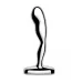 Стальной стимулятор простаты Stainless Steel Prostate Plug - 11,5 см серебристый 