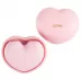 Розовый вакуумный стимулятор Heart в форме сердца розовый 
