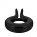 Черное эрекционное кольцо Marry Me Rechargeable Vibrating Cockring черный 