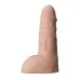 Телесный фаллоудлинитель с мошонкой Cock Next - 17 см телесный 