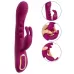 Лиловый вибратор-кролик 2 Function Vibrator Squirting - 22,5 см лиловый 