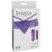 Фиолетовые трусики с вибропулей и пультом Crotchless Panty Thrill-Her фиолетовый S-M-L