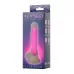 Прозрачно-розовый фаллоимитатор, светящийся в темноте, Clark Glow - 22 см розовый 