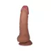 Кофейный фаллоимитатор на присоске Seductive - 19 см кофейный 
