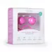 Розовые вагинальные шарики с ребрышками Roze Love Balls розовый 