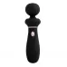 Черный вибратор So Divine Relax Portable Massage Wand - 24 см черный 