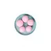 Набор из 5 розовых вагинальных шариков Tulips розовый 